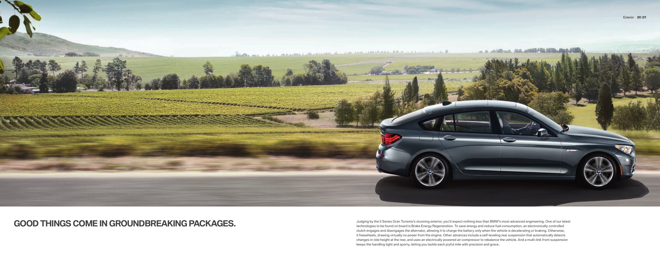 2012 BMW 5-Series GT Brochure Page 7
